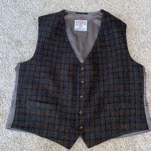 Men’s wool suit vest
